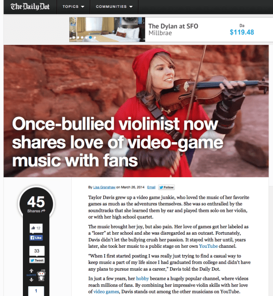 The Daily Dot Feature Article